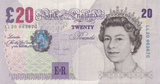 TWENTY POUNDS BANKNOTE LOWTHER REF £20-34 ( VF ) - £20 BANKNOTES - Cambridgeshire Coins