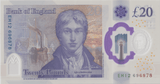 TWENTY POUNDS BANKNOTE SARAH JOHN REF £20 - 36 - £20 BANKNOTES - Cambridgeshire Coins
