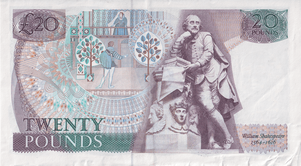 TWENTY POUNDS BANKNOTE SOMERSET REF £20 - 40 - £20 BANKNOTES - Cambridgeshire Coins