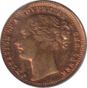 1887 SOVEREIGN TOY MONEY YOUNG HEAD