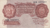 10 SHILLINGS BANKNOTE PEPPIATT REF SHILL-31 - 10 Shillings Banknotes - Cambridgeshire Coins