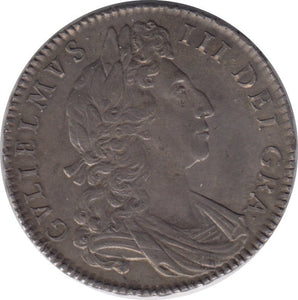1700 HALFCROWN ( EF ) WILLIAM III