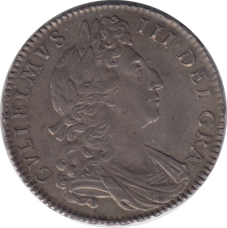 1700 HALFCROWN ( EF ) WILLIAM III
