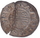 1199 - 1216 SHORT CROSS PENNY KING JOHN BROKEN - Hammered Coins - Cambridgeshire Coins