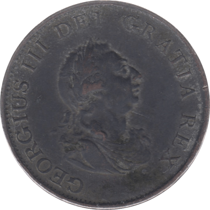 1799 HALFPENNY ( GF ) 3 REF 11