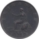 1799 HALFPENNY ( GF ) 3 REF 11