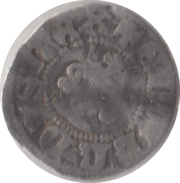 1327 EDWARD III SILVER HALF PENNY - Hammered Coins - Cambridgeshire Coins