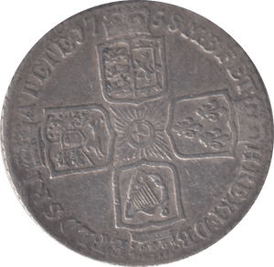 1758 SHILLING ( VF ) 2