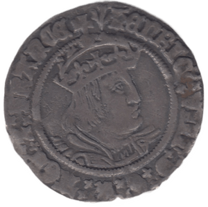 1509 - 1547 HENRY VIII SILVER GROAT LONDON MINT - Hammered Coins - Cambridgeshire Coins