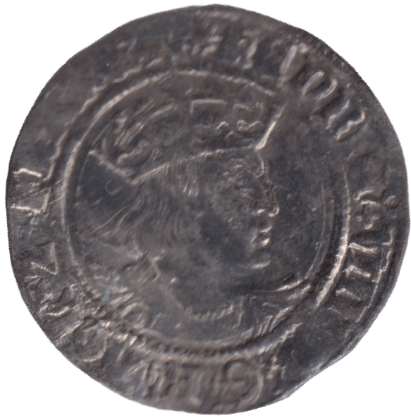 1509 - 1547 HENRY VIII SILVER SIXPENCE - Hammered Coins - Cambridgeshire Coins