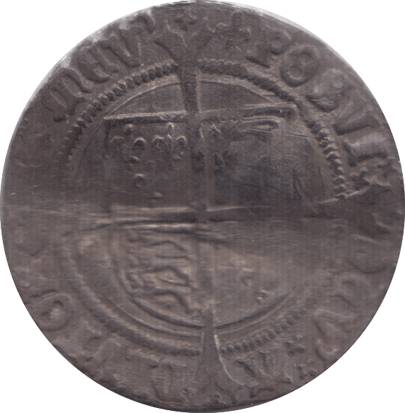 1526 SILVER HALFGROAT HENRY VIII - Hammered Coins - Cambridgeshire Coins