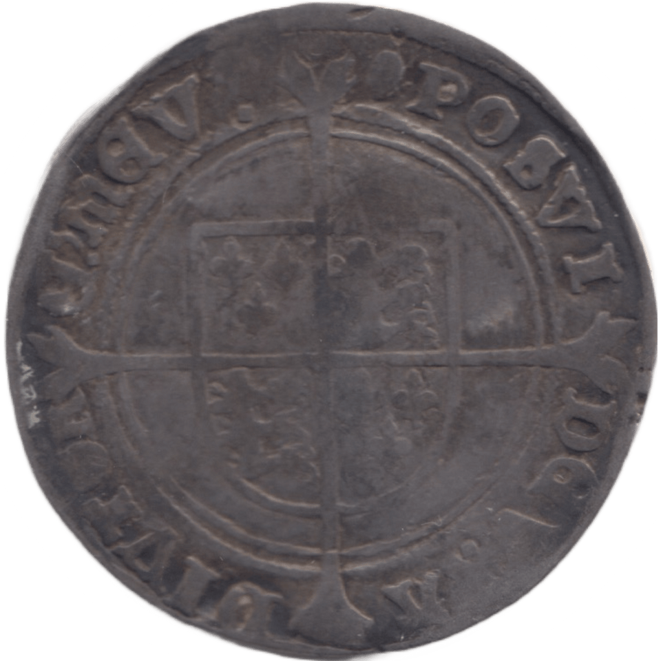 1547 - 1553 EDWARD VI SILVER SHILLING - Hammered Coins - Cambridgeshire Coins