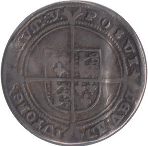 1547 EDWARD VI SILVER SIXPENCE - Hammered Coins - Cambridgeshire Coins