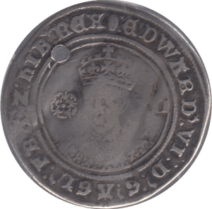 1550 EDWARD VI SILVER SHILLING - Hammered Coins - Cambridgeshire Coins