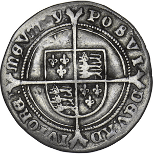 1551 - 53 SHILLING EDWARD VI - Hammered Coins - Cambridgeshire Coins