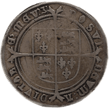 1551 CROWN ( GF ) EDWARD VI DATE BELOW HORSE SHIELD ON CROSS - CROWN - Cambridgeshire Coins