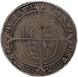 1551 CROWN ( GF ) EDWARD VI DATE BELOW HORSE SHIELD ON CROSS - CROWN - Cambridgeshire Coins