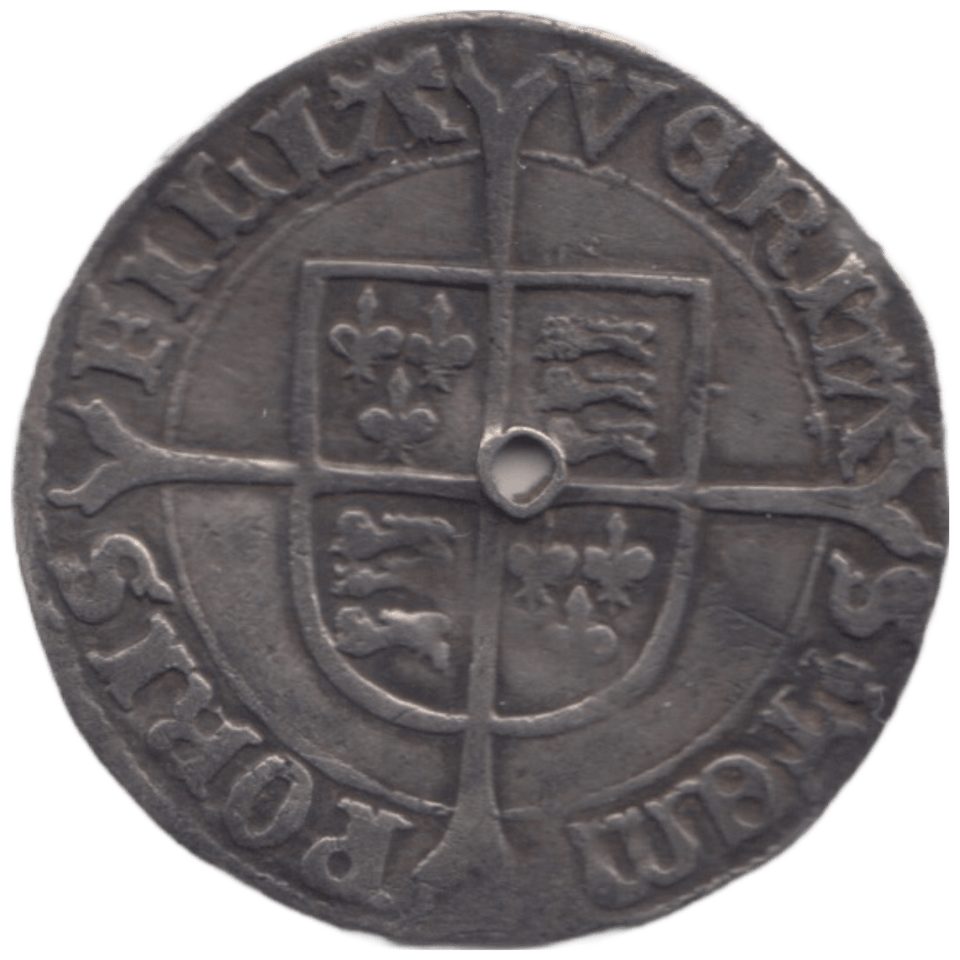 1553 - 1554 QUEEN MARY SILVER GROAT - Hammered Coins - Cambridgeshire Coins