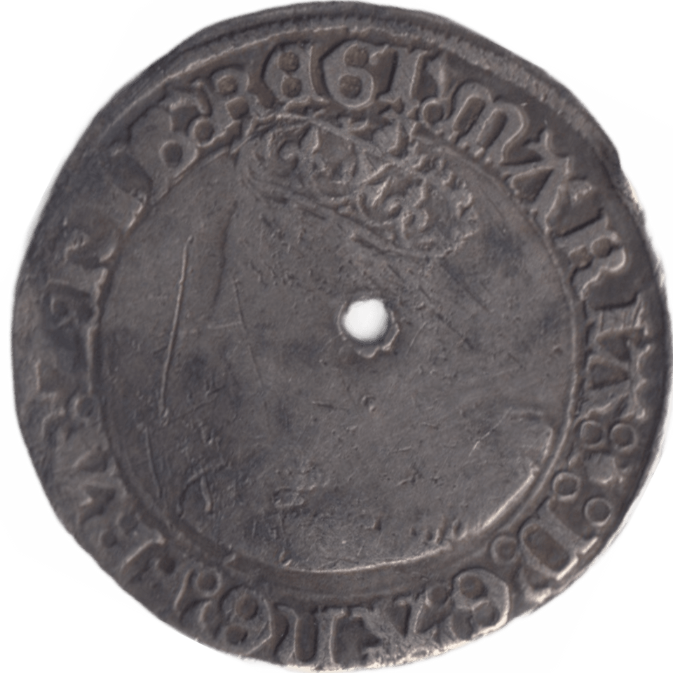 1553 - 1554 QUEEN MARY SILVER GROAT - Hammered Coins - Cambridgeshire Coins