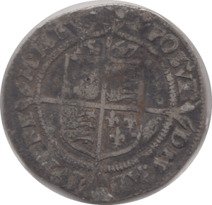 1567 ELIZABETH 1ST SIXPENCE - Hammered Coins - Cambridgeshire Coins