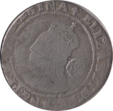 1581 ELIZABETH 1ST SIXPENCE - Cambridgeshire Coins