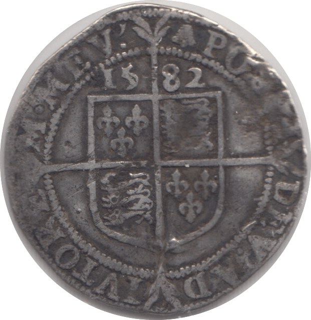 1582 ELIZABETH 1ST SILVER GROAT - Hammered Coins - Cambridgeshire Coins