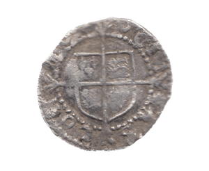 1592 ELIZABETH 1ST SILVER PENNY 6TH ISSUE - Hammered Coins - Cambridgeshire Coins