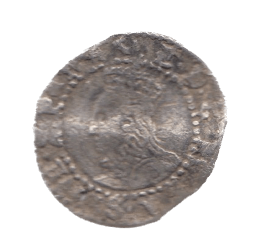 1592 ELIZABETH 1ST SILVER PENNY 6TH ISSUE - Hammered Coins - Cambridgeshire Coins