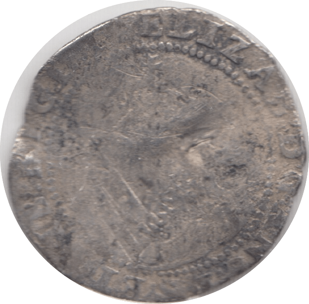 1601 ELIZABETH 1ST SILVER SIXPENCE REF 1 - Hammered Coins - Cambridgeshire Coins