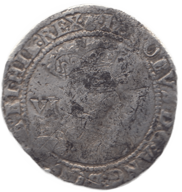 1604 SILVER SIXPENCE JAMES 1ST - Hammered Coins - Cambridgeshire Coins