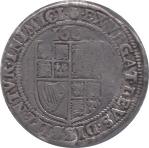 1604 SILVER SIXPENCE JAMES 1ST - Hammered Coins - Cambridgeshire Coins