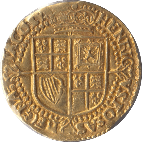 1619 - 1620 GOLD 1/4 LAUREL JAMES 1ST - Hammered Coins - Cambridgeshire Coins