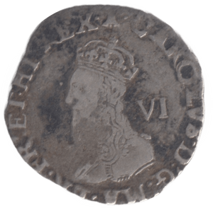1625 - 1649 SILVER SIXPENCE CHARLES 1ST TOWER MINT - Hammered Coins - Cambridgeshire Coins