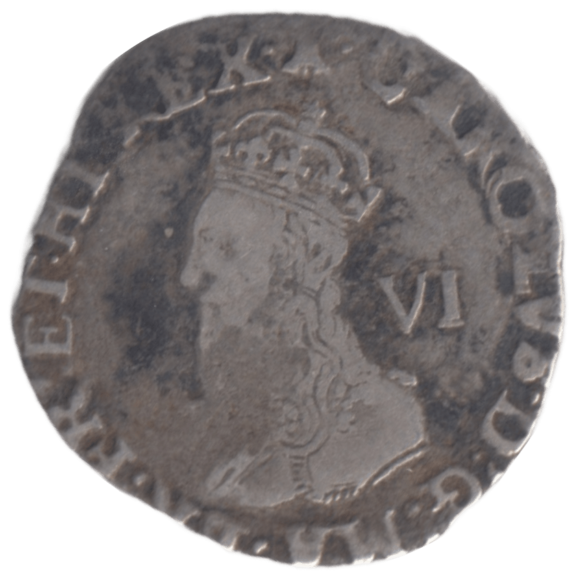 1625 - 1649 SILVER SIXPENCE CHARLES 1ST TOWER MINT - Hammered Coins - Cambridgeshire Coins
