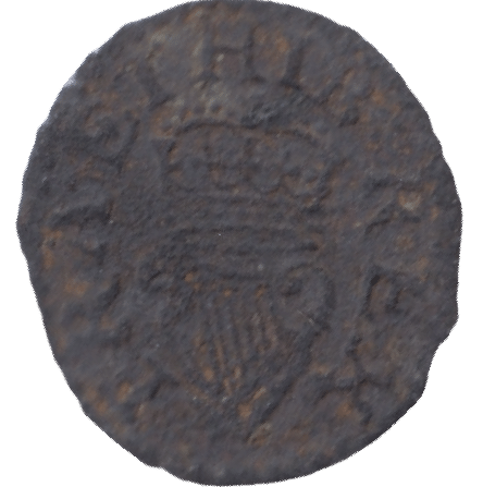 1625 COPPER FARTHING CHARLES 1ST - Hammered Coins - Cambridgeshire Coins