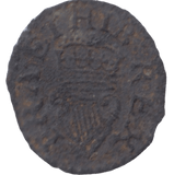 1625 COPPER FARTHING CHARLES 1ST - Hammered Coins - Cambridgeshire Coins