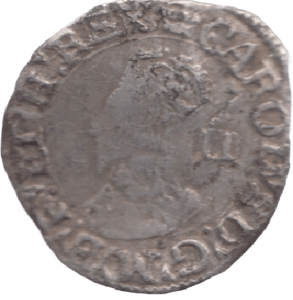 1625 SILVER HALF GROAT CHARLES 1ST - Hammered Coins - Cambridgeshire Coins