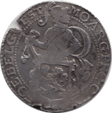 1625 SILVER NETHERLANDS LION DAALDER - WORLD SILVER COINS - Cambridgeshire Coins