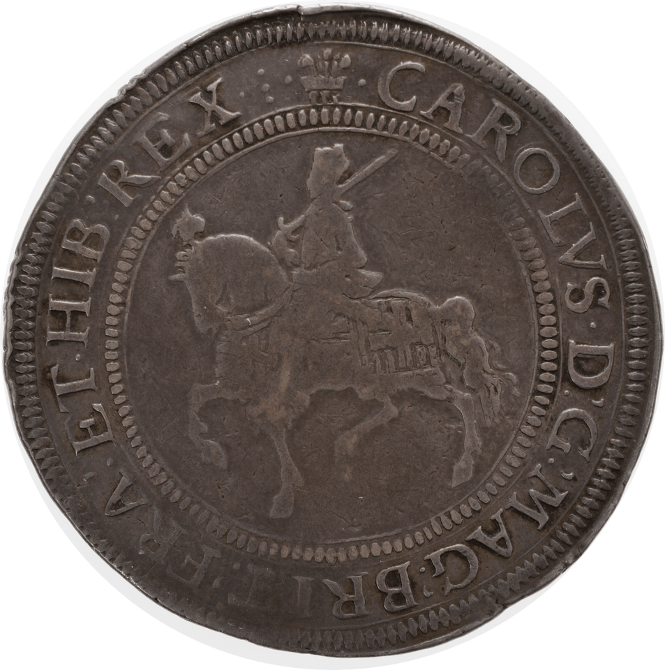 1630 - 1631 CROWN TOWER MINT 2ND HORSEMAN MM PLUMES - CROWN - Cambridgeshire Coins