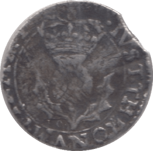 1637 SILVER SCOTTISH HAMMERED TWENTY PENCE CHARLES 1ST - Cambridgeshire Coins