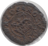 1638 - 1649 CHARLES I ROSE FARTHING - Hammered Coins - Cambridgeshire Coins