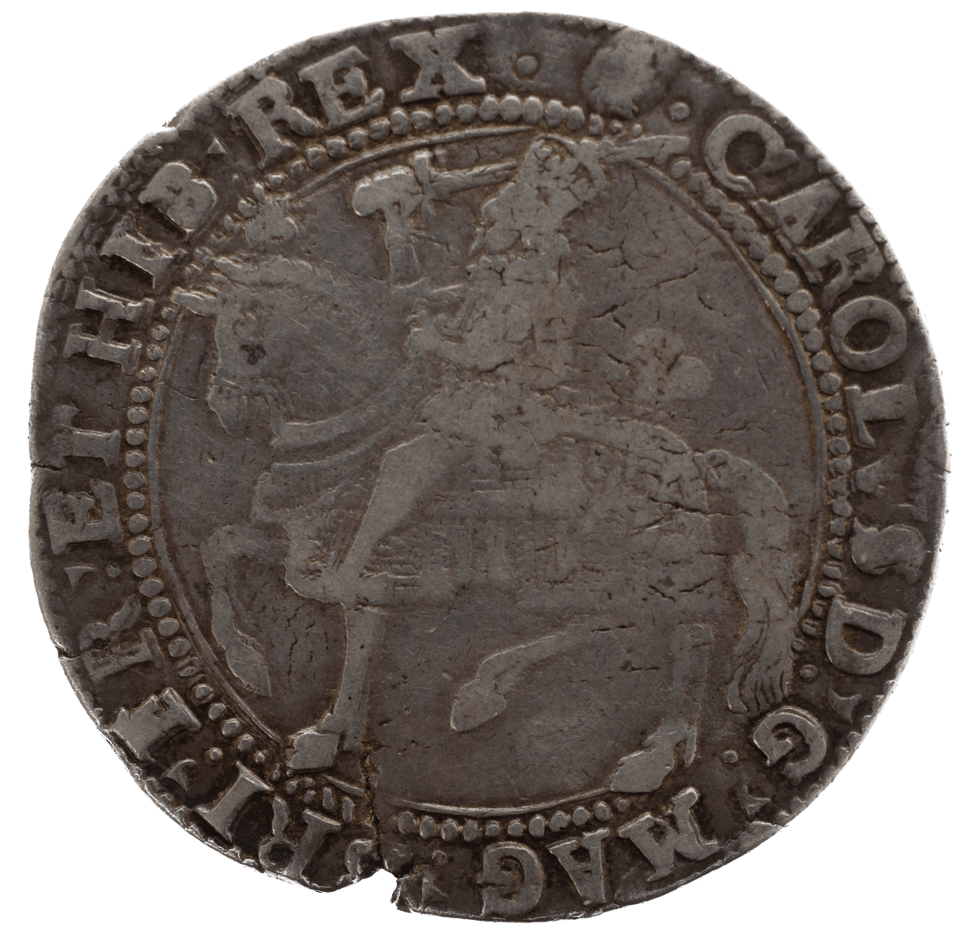 1643 - 1646 CROWN ( GF ) TOWER MINT CHARLES 1st - Cambridgeshire Coins