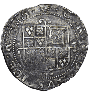 1645 - 46 SHILLING CHARLES I - Hammered Coins - Cambridgeshire Coins