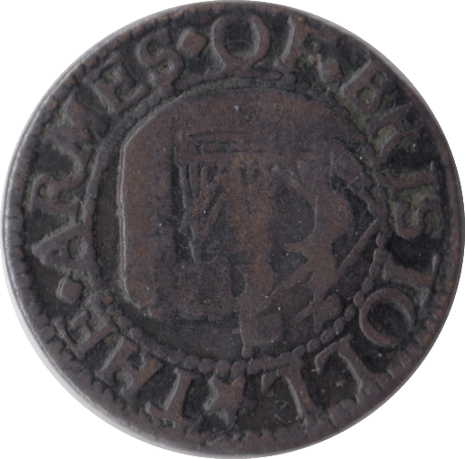 1660 FARTHING TOKEN BRISTOL - FARTHING TOKEN - Cambridgeshire Coins