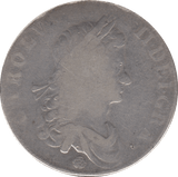 1662 CROWN ( GF ) CHARLES II - Crown - Cambridgeshire Coins