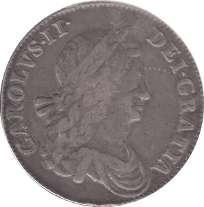 1662 CROWN ( VF ) - Crown - Cambridgeshire Coins
