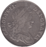 1662 CROWN ( VF ) - Crown - Cambridgeshire Coins