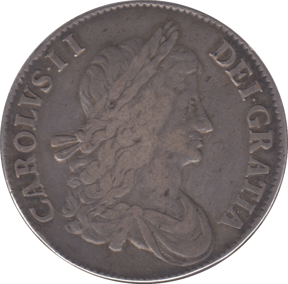 1663 CROWN ( GF ) NO ROSES NO STOPS - CROWN - Cambridgeshire Coins