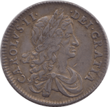 1663 SHILLING ( EF ) - Shilling - Cambridgeshire Coins