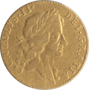 1666 GOLD ONE GUINEA ( VF ) - Guineas - Cambridgeshire Coins